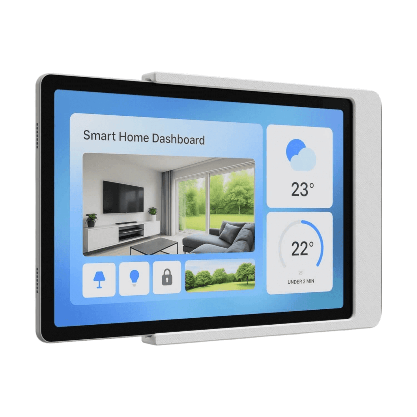 Tablet Wandhalterung für Samsung Galaxy Tab Tablets Slide-In