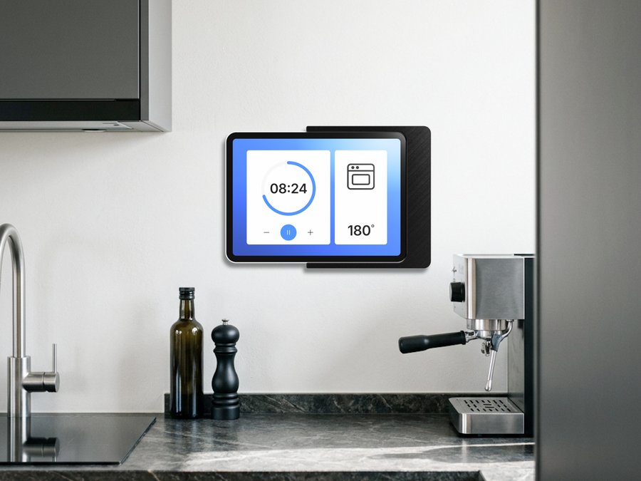 Tablet Wandhalterung in der Küche