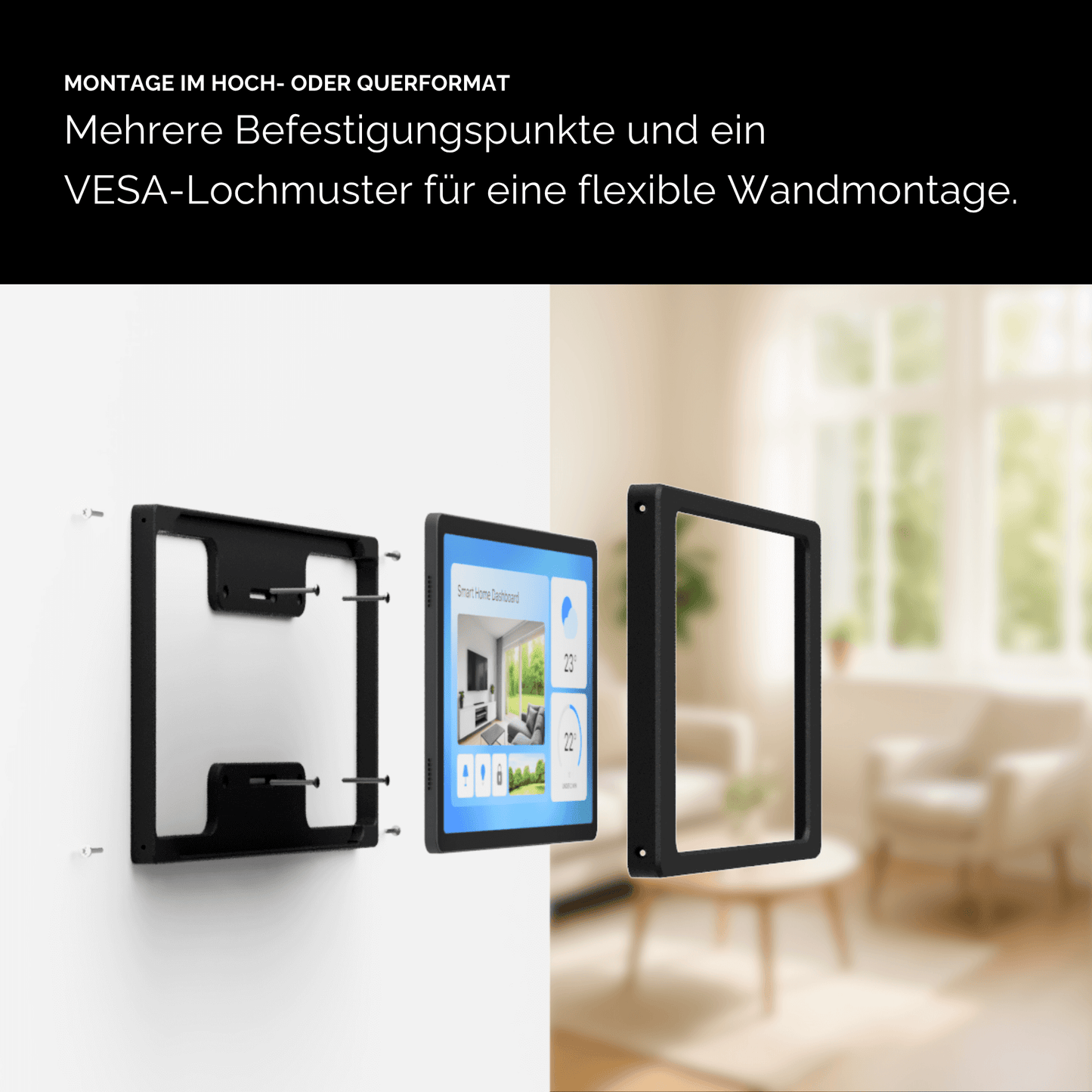 Tablet Wandhalterung für Xiaomi Redmi Pad Tablets
