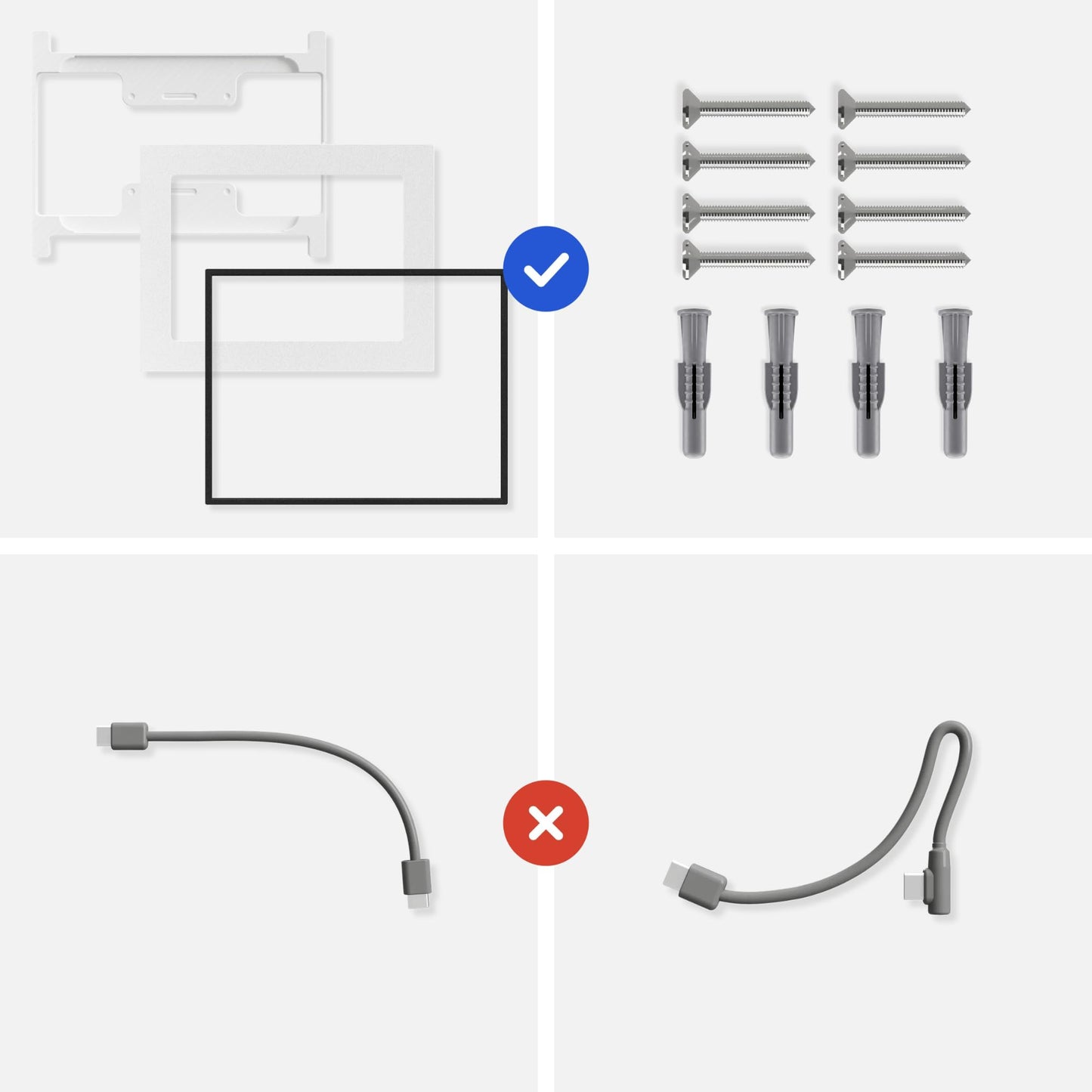 Tablet Wandhalterung für Apple iPad Tablets Bilderrahmen, Produktbild 9
