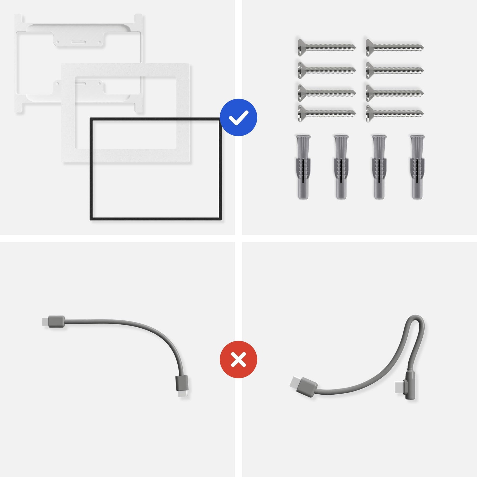 Tablet Wandhalterung für Apple iPad Tablets Bilderrahmen, Produktbild 9